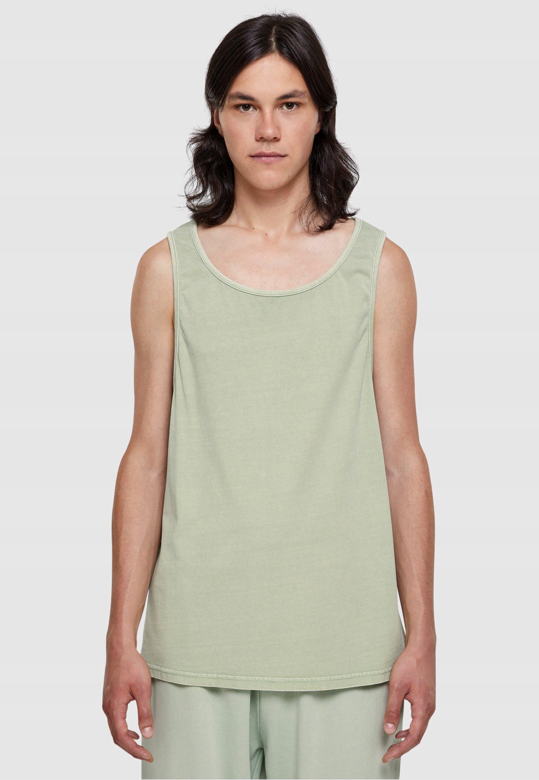 Tričko Tank Top Oversize Pánské Zelená TB6222 4XL