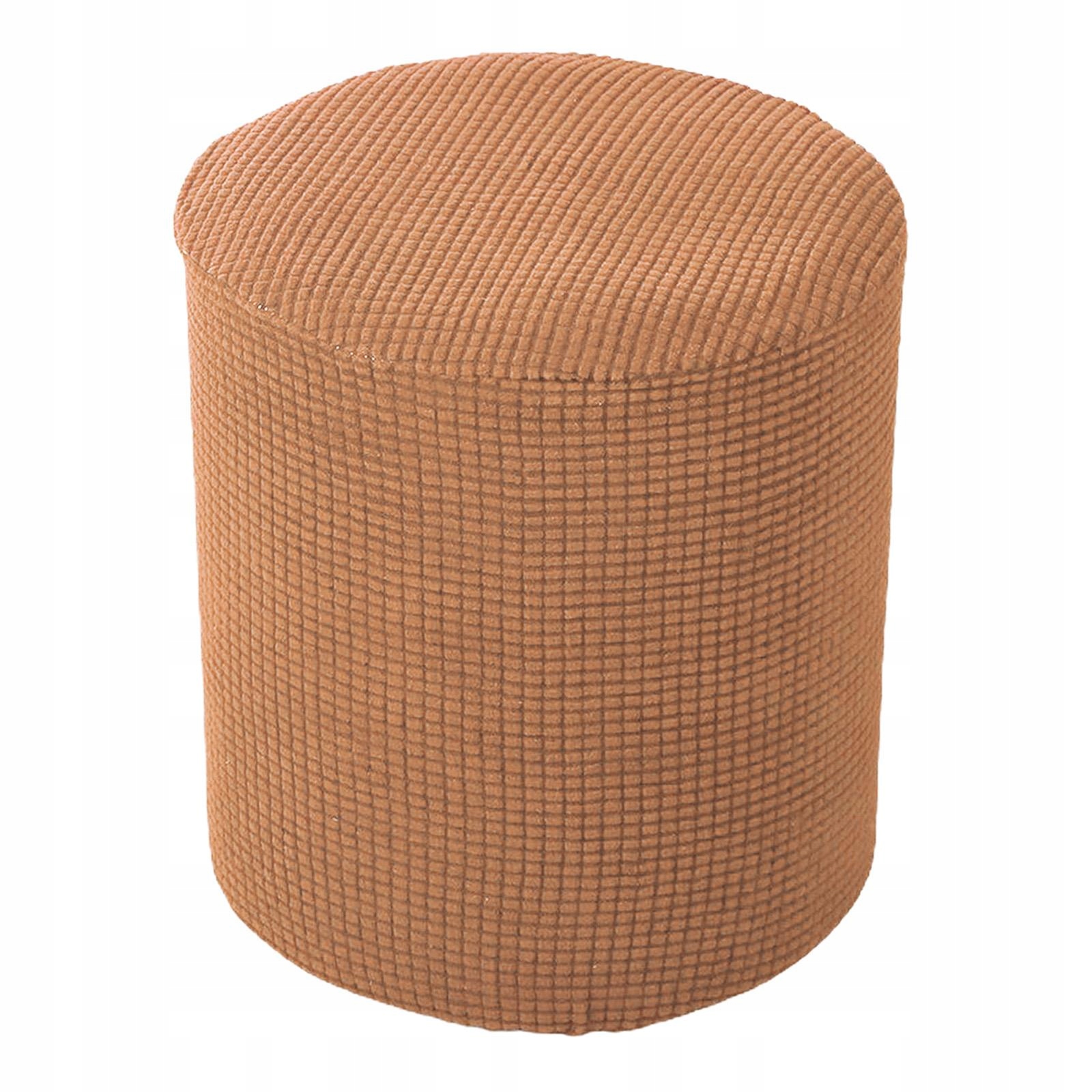 Pokrowiec na pufę z elastycznym teksturowanym Rodzaj inny