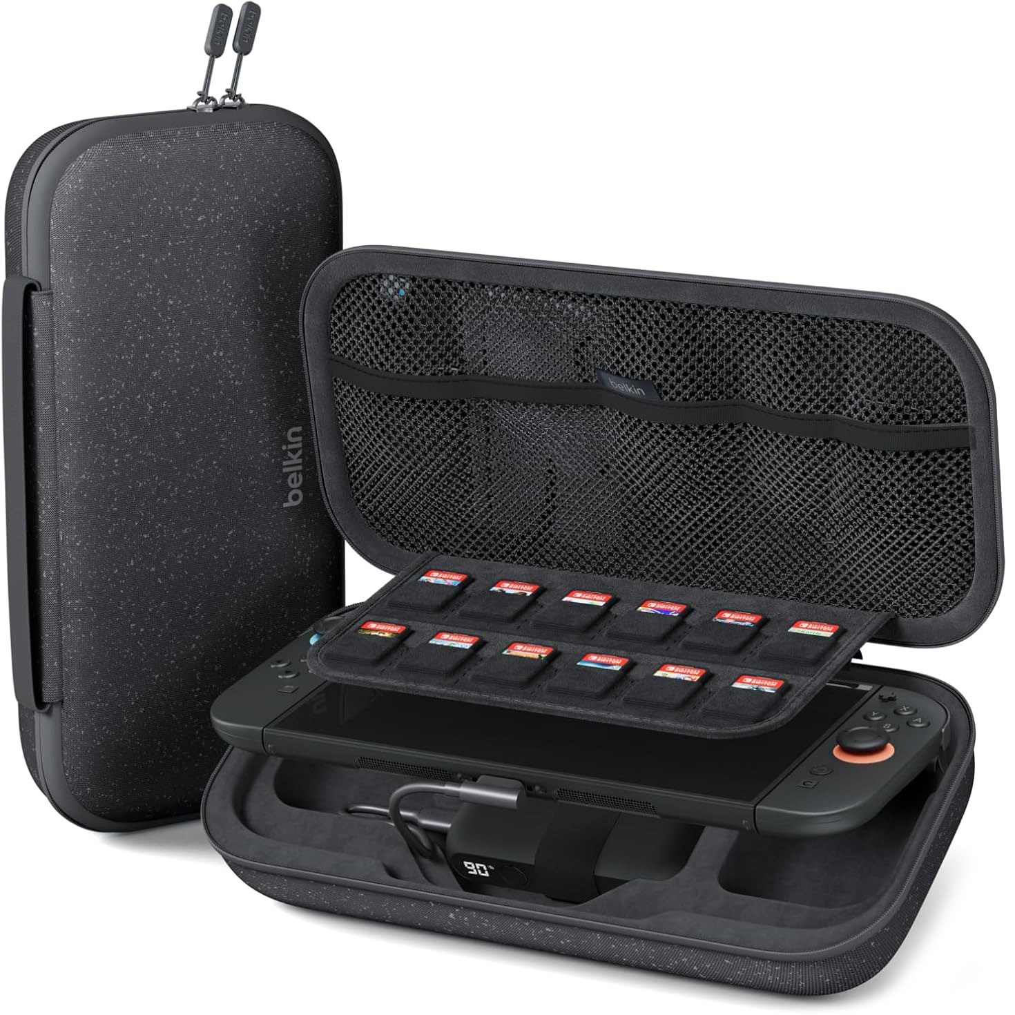 Etui do Nintendo Switch 2 1 Oled, Belkin Charging, z power bankiem 10K