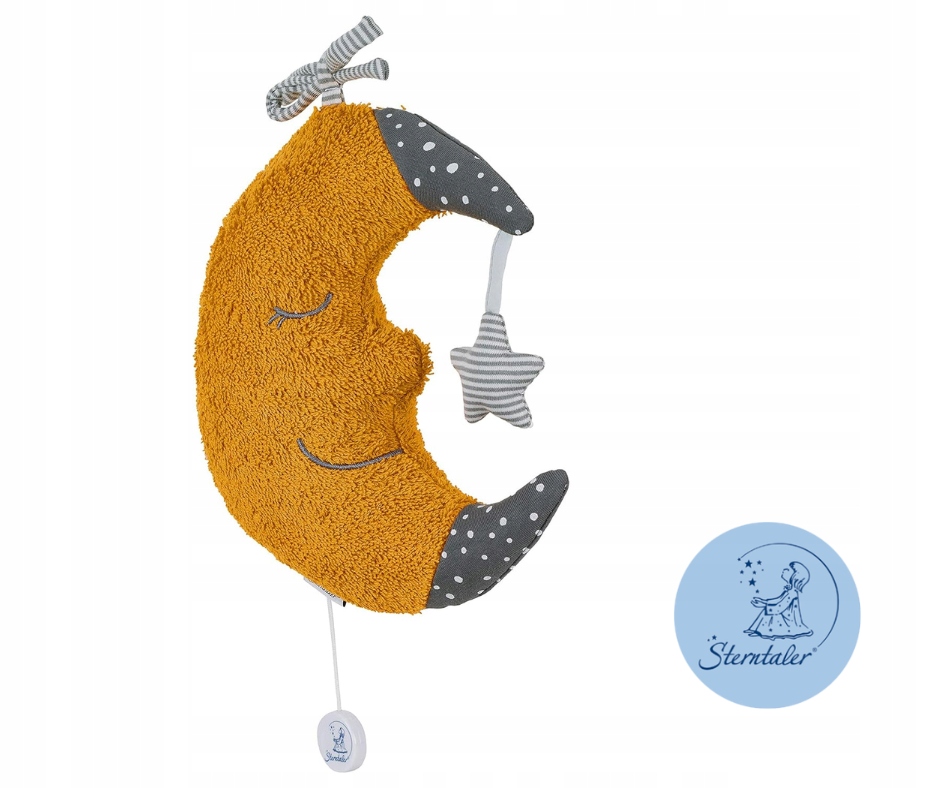 Delikatna Przytulanka-Księżyc z pozytywką