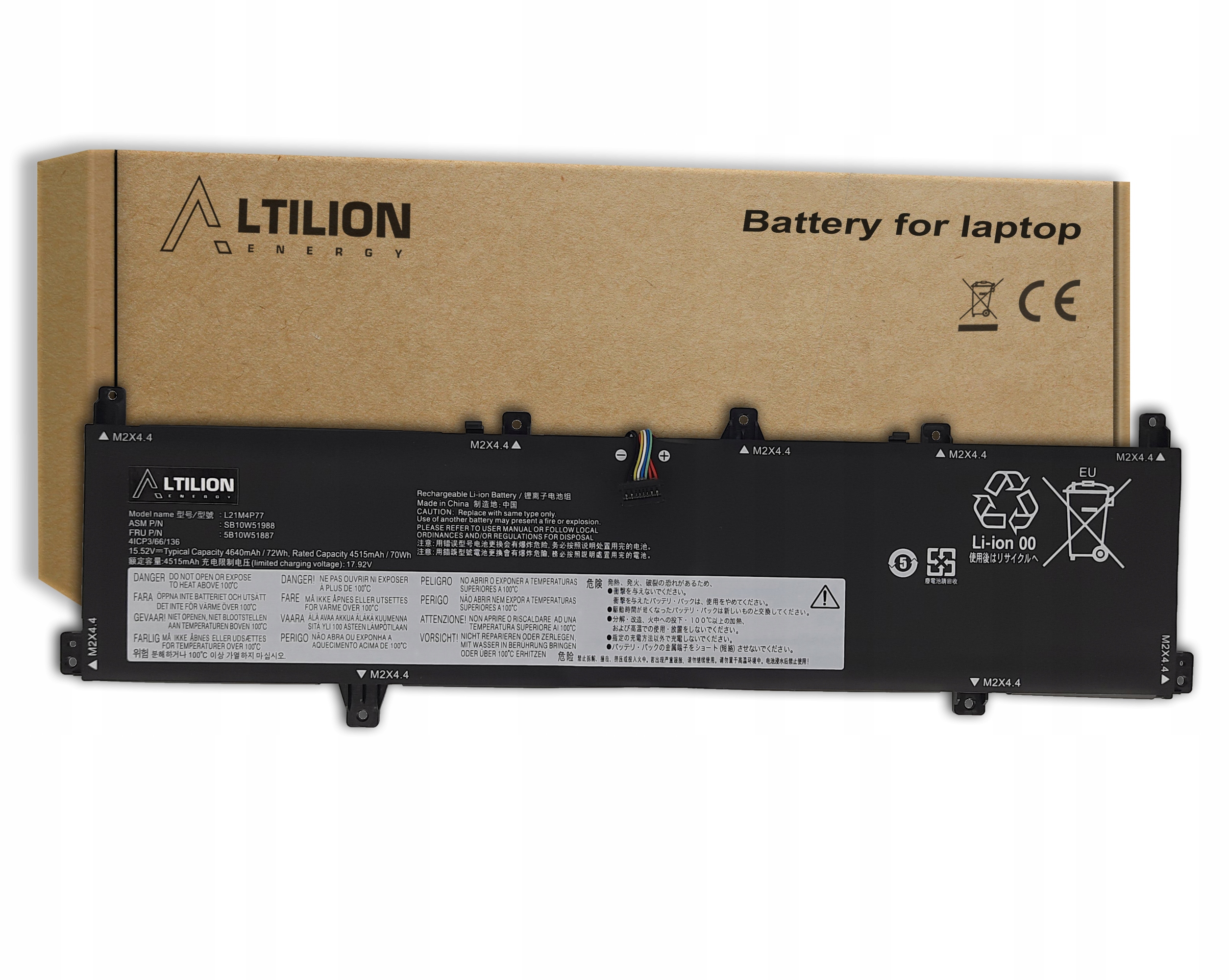 Batéria Altilion Energy L21M4P77 kompatibilná s Lenovo