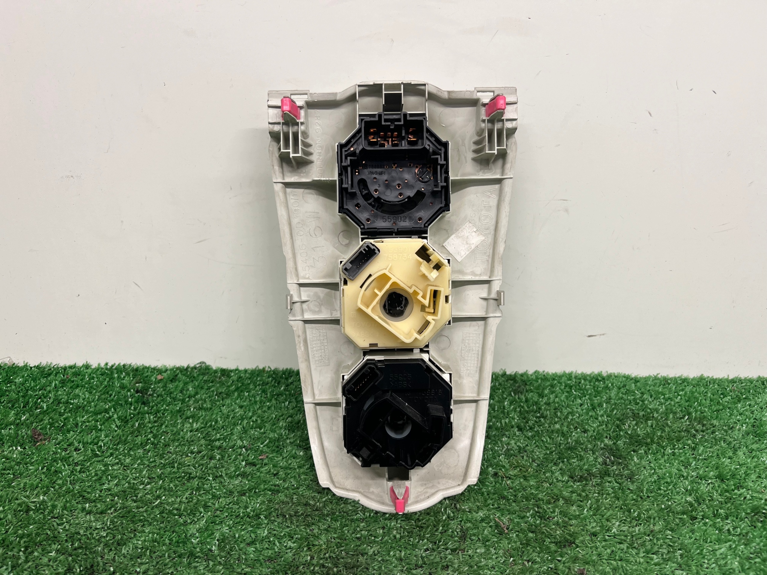 control panel air conditioning devices TOYOTA YARIS 2
