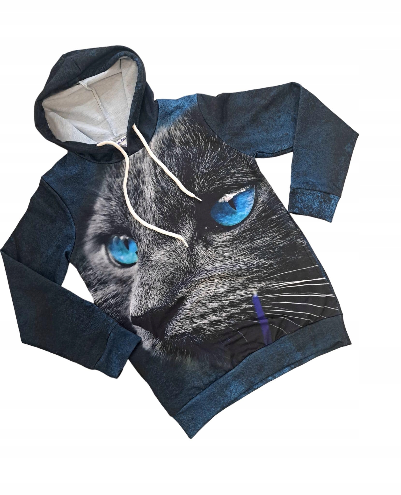 

Bluza z nadrukiem Kot Kotek 134 cm 8-9 lat