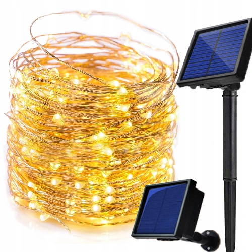 

Lampki Solarne 200 Led Druciki Wew/Zew Choinkowe k