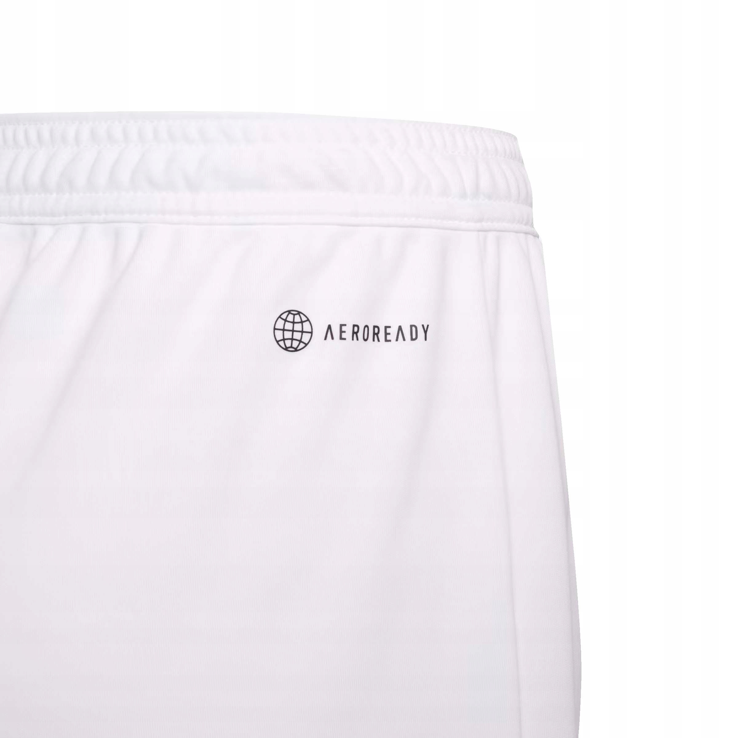 ADIDAS ENTRADA SPORTOWE SPODENKI KRÓTKIE BIAŁE Kolor biały