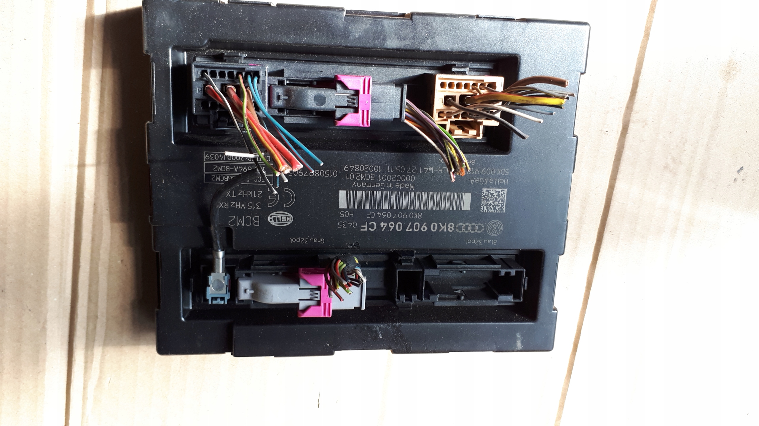 S4 B8 A4 МОДУЛЬ УПРАВЛІННЯ BCM KOMFORTUk0907064cf