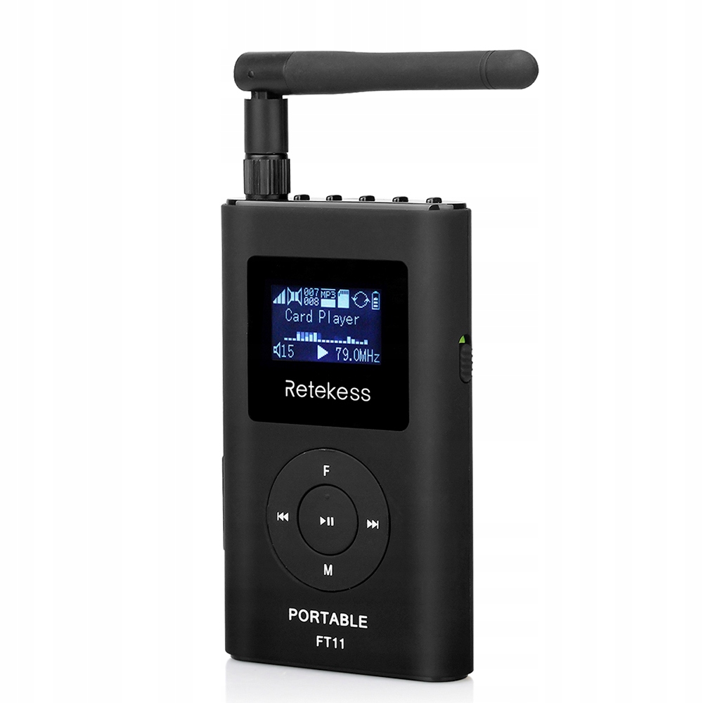 Портативный FM-передатчик MP3 RETEKESS радиопередача