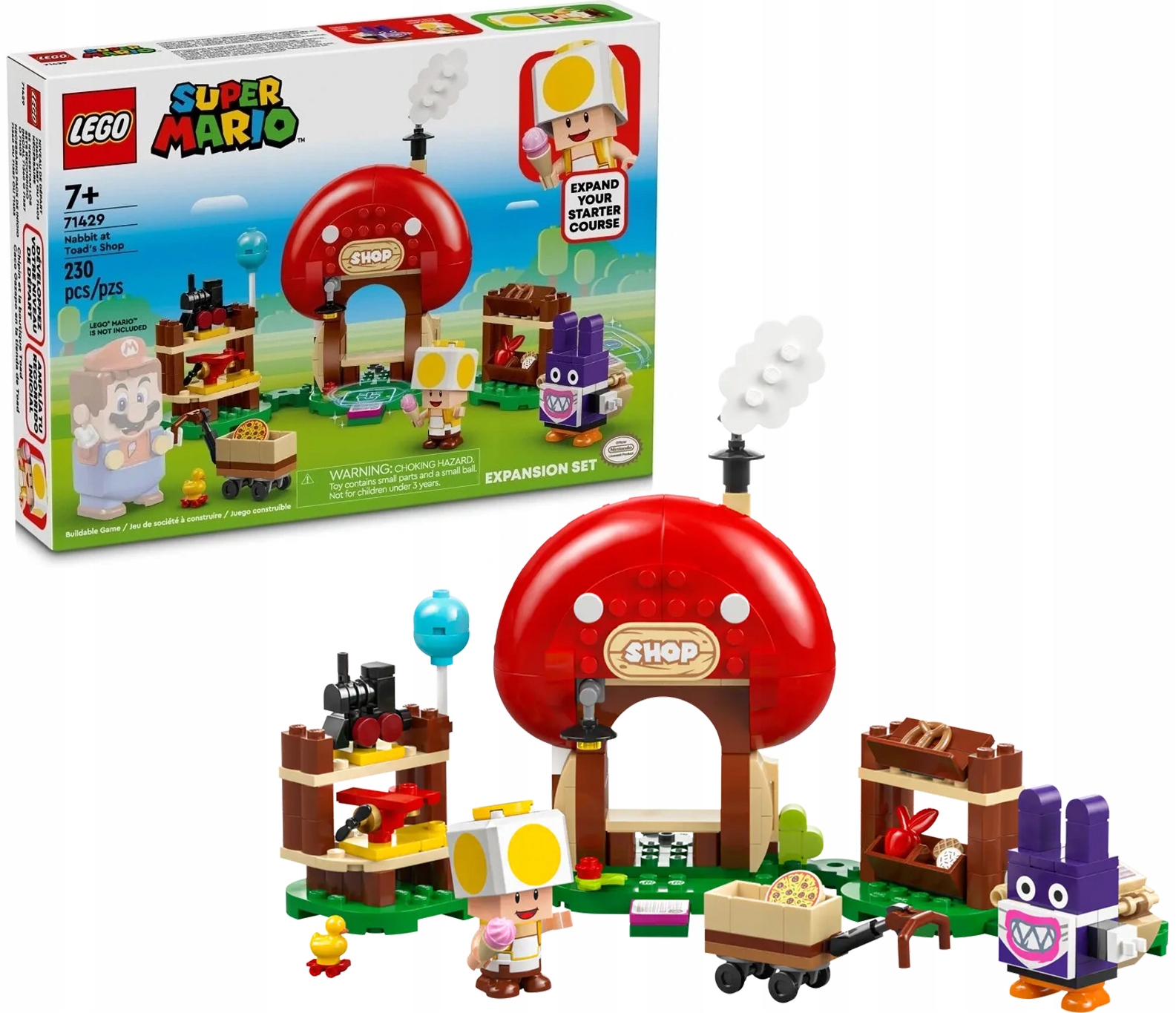 Lego Mario Nabbit v obchodě Toada Rozšiřující sada 71429