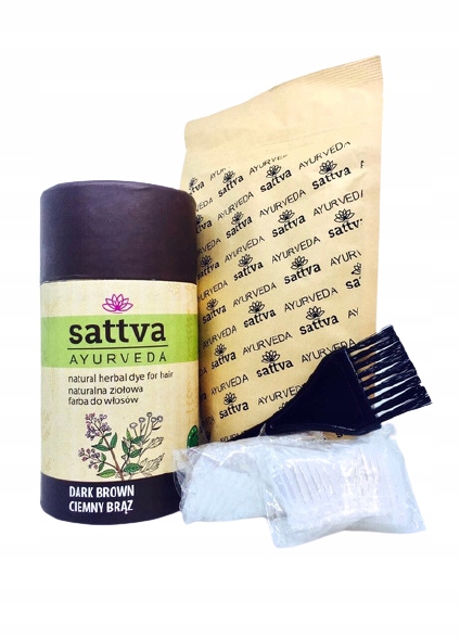 

Sattva Henna Ciemny Brąz 150 g