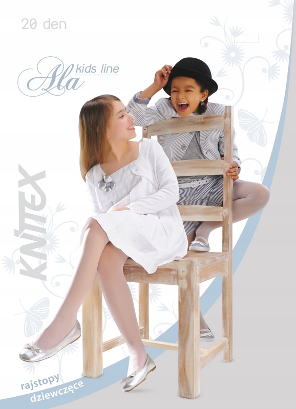 

Knittex rajstopy dziew. Ala 20den r.122/128 czarny