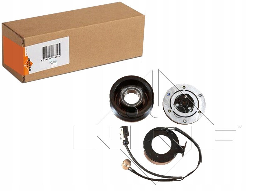 SPRZĘGŁO KOMPLETNE KOMPRESORA KLIMATYZACJI VISTEON SCROLL 12V 6 95MM