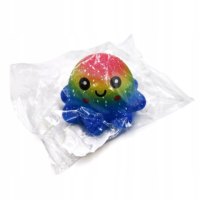 

Antystresowy Gniotek Kolorowa Ośmiorniczka