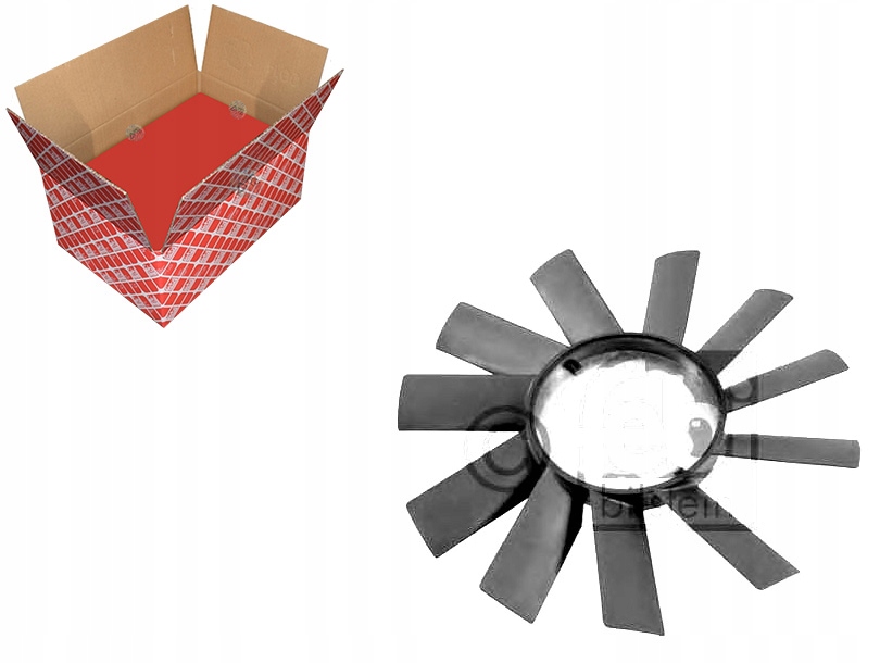 WIATRAK WENTYLATORA BMW E28-39 FEBI BILSTEIN