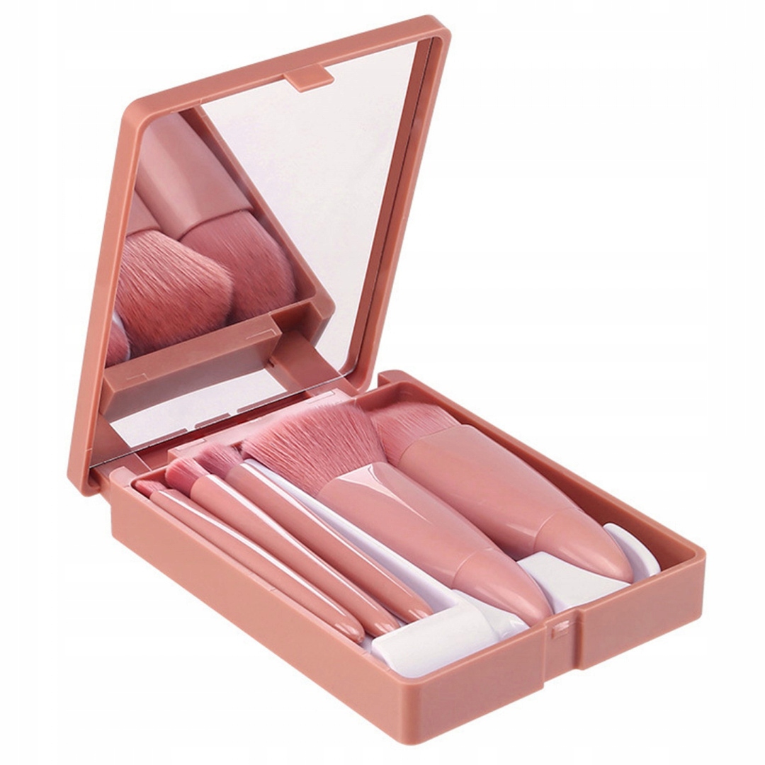 

Zestaw Pędzli Do Makijażu Z Lusterkiem Etui