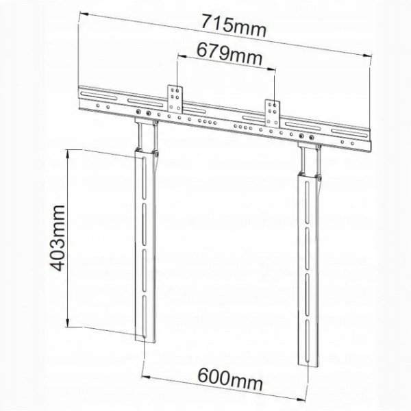 

Techly Uchwyt ścienny do soundbar, 10kg, czarny