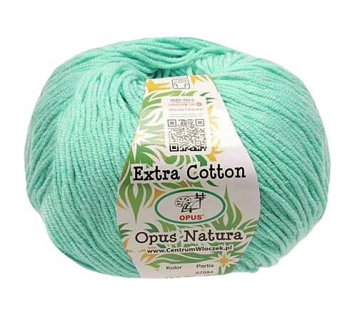 Extra Cotton Opus Natura 44 miętowy