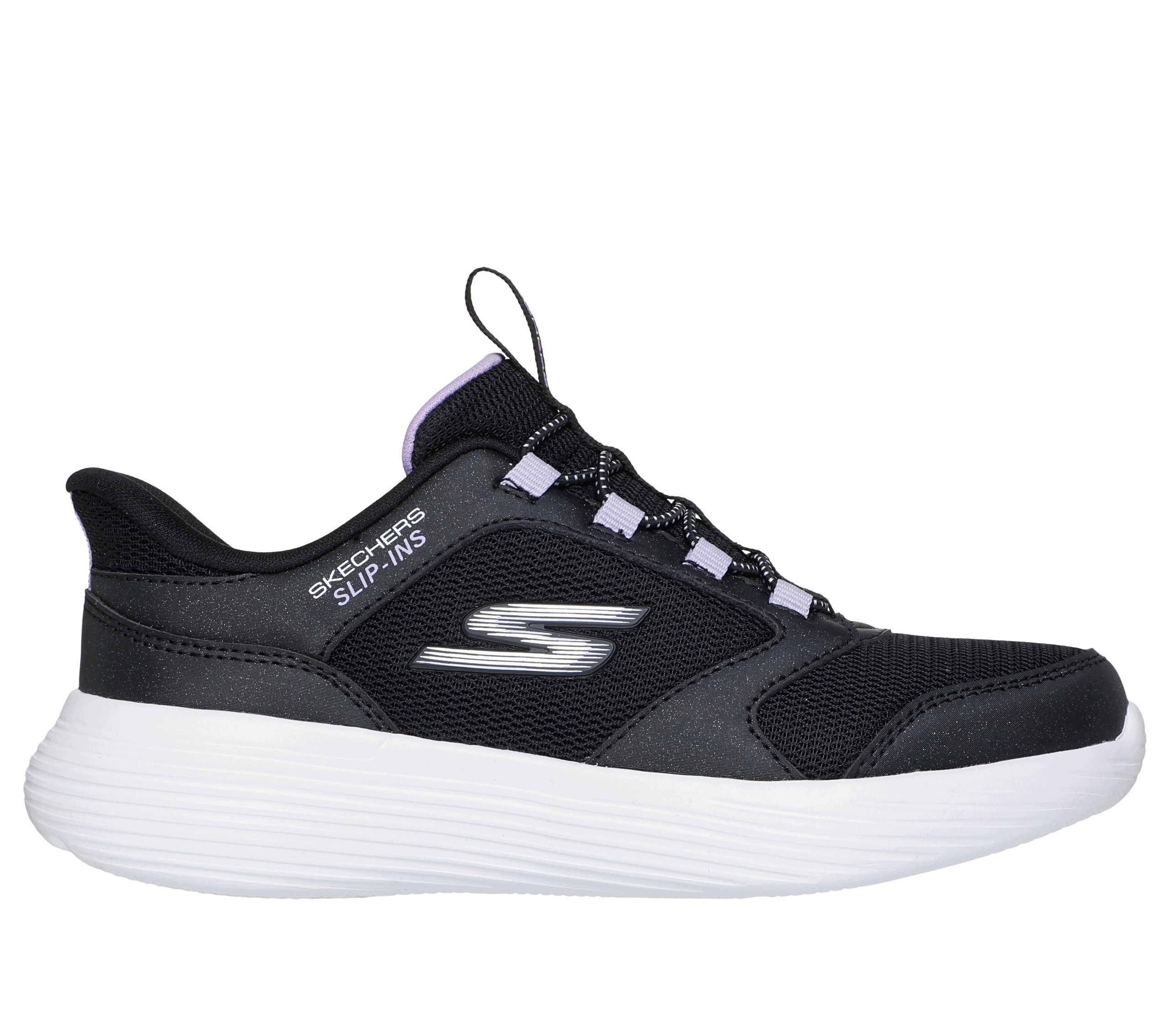 Buty młodzieżowe Skechers Slip-ins: Go Run 400 V2 Tetra Speed czarne 30