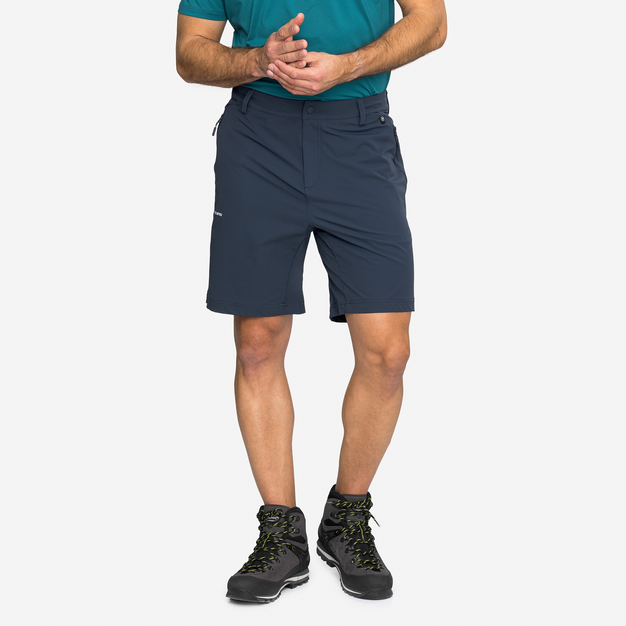Krátké kraťasy pánské kraťasy Viking Expander Shorts tmavě modré vel. L