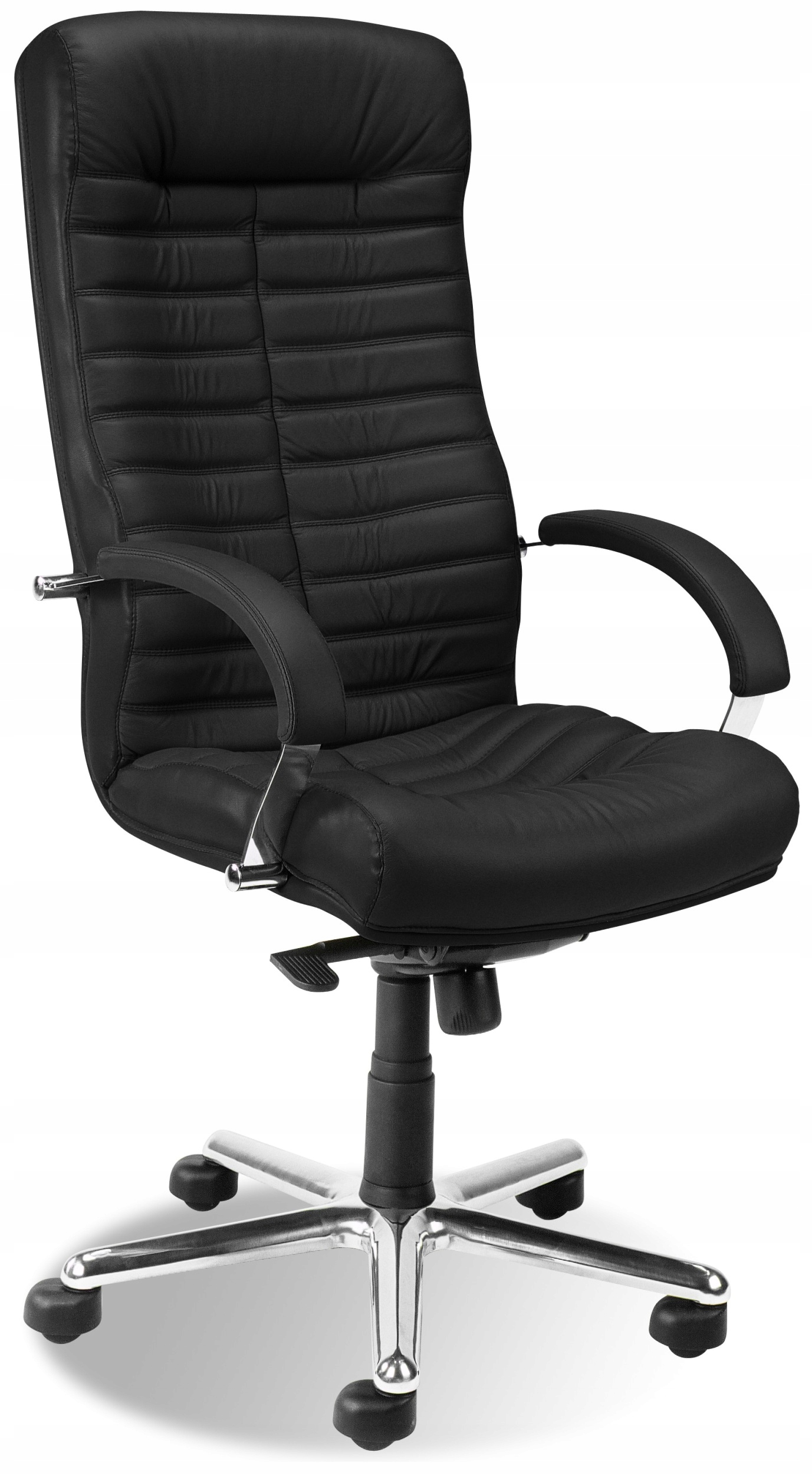 

Fotel biurowy Orion Steel czarny Nowy Styl Skóra