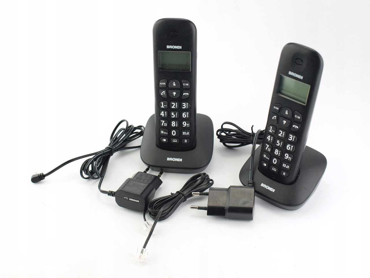 Telefon bezprzewodowy BRONDO GALA TWIN+słuchawka Marka inna