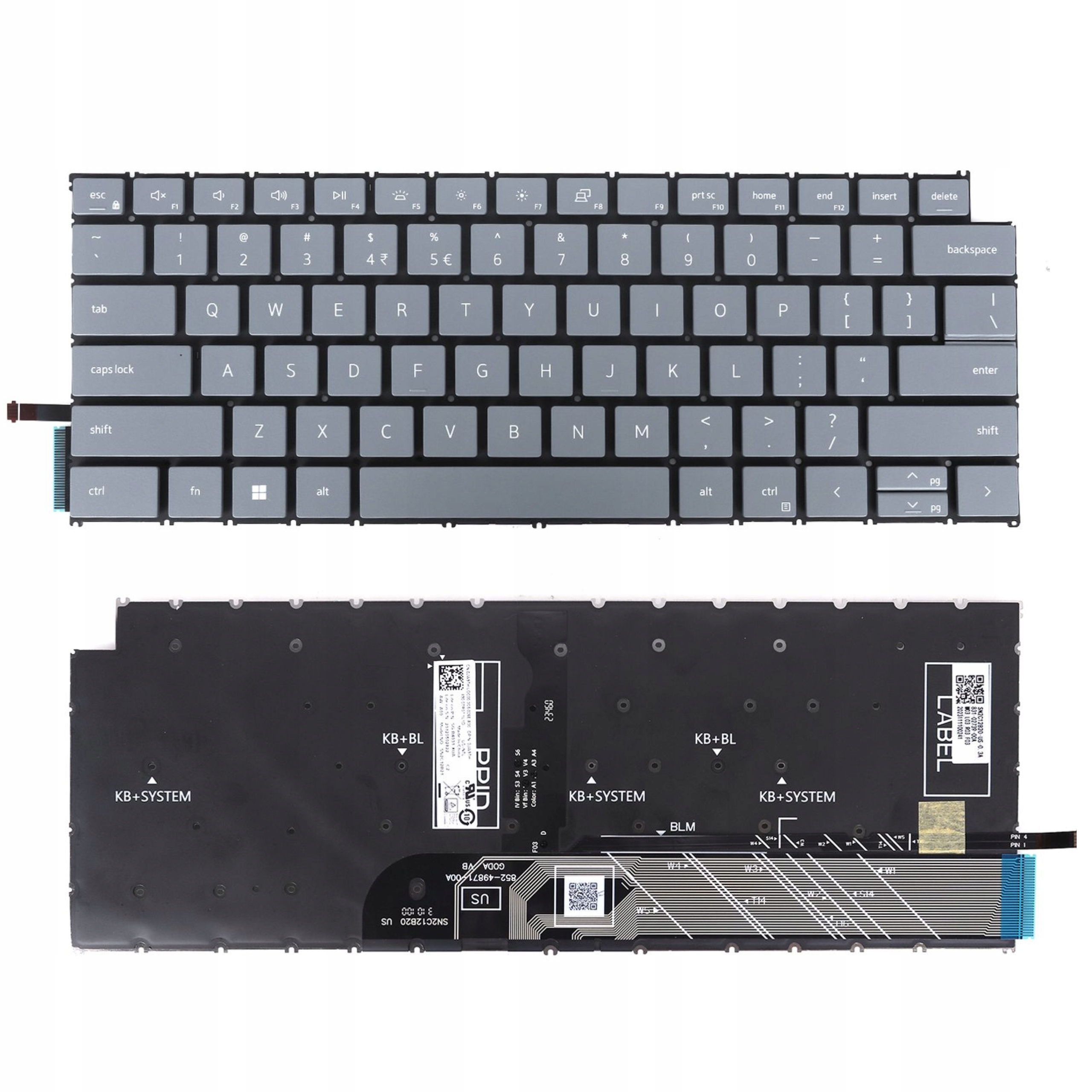 Klawiatura Do Dell Inspiron 5440 5445 7440 7445 7640 7645 Latitude 7455 Led