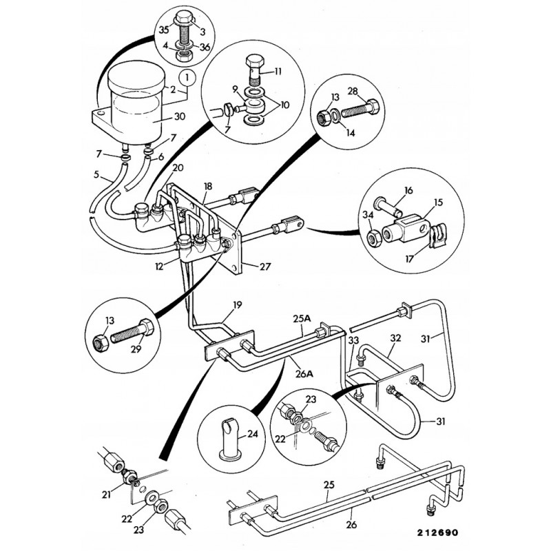 POMPKA HAMULCOWA JCB 15 920110 Part number 15 920110
