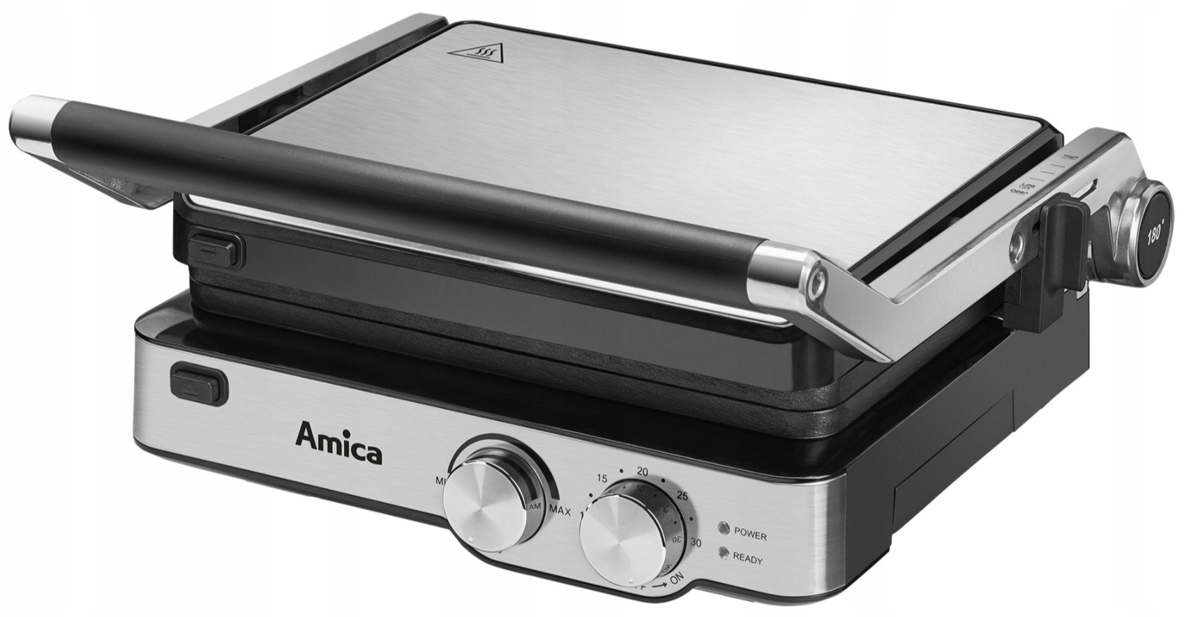 Elektrický gril Amica GK4011 2000W Kontaktný nepriľnavý povlak