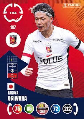 2025 Panini Adrenalyn XL Fifa Club World Cup 147 Takuya Ogiwara