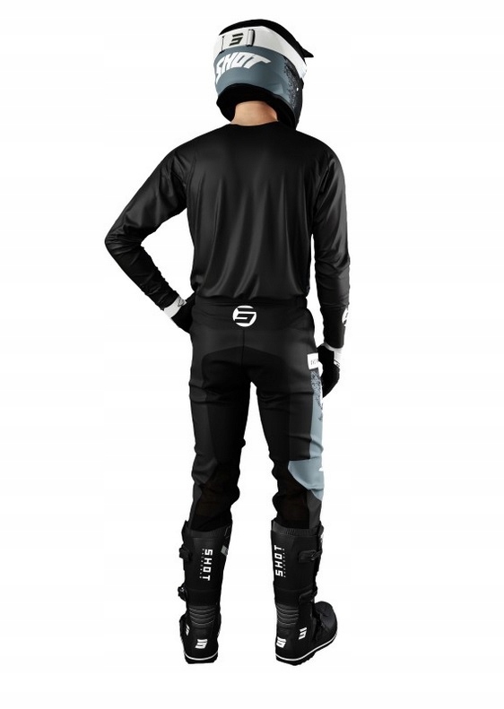 Shot strój Roll Czarny spodnie bluza XXL cross EAN (GTIN) 3701030111182