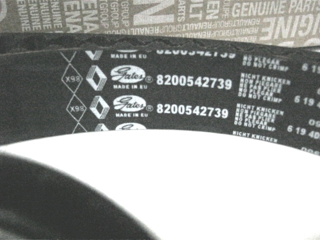 ZESTAW ROZRZĄDU (Z PASKIEM) RENAULT Producent części Renault OE