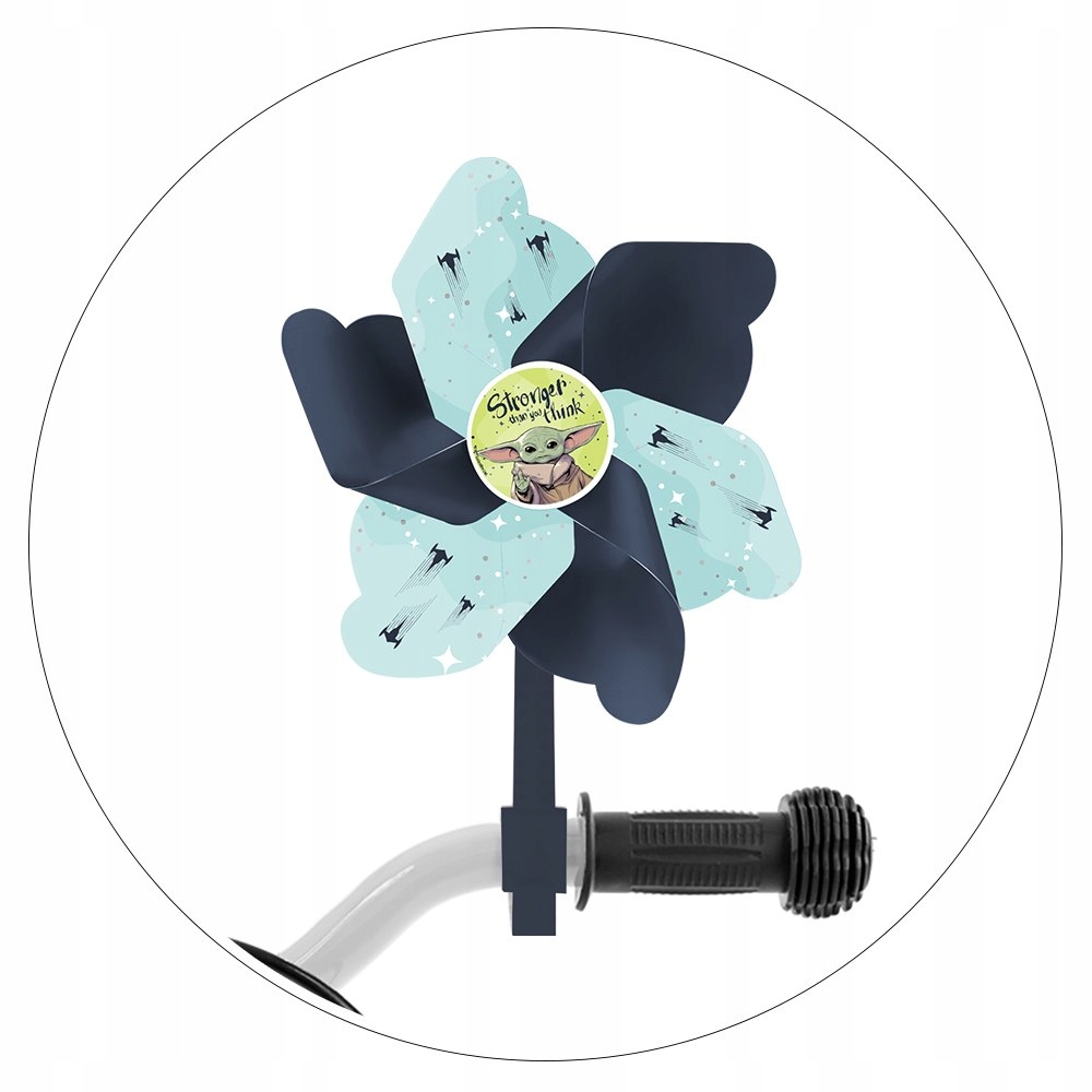 WIATRACZEK NA KIEROWNICE ROWER HULAJNOGĘ MANDALORIAN Waga produktu z opakowaniem jednostkowym 0.15 kg