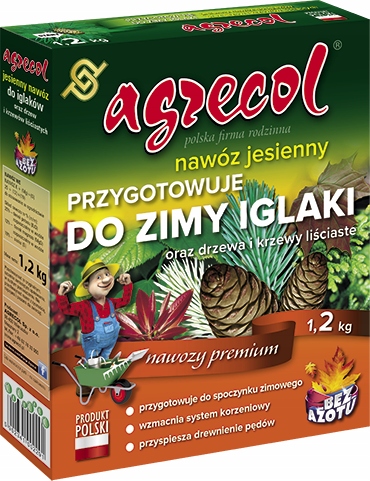 

Agrecol Nawóz jesienny Drzewka Krzewy 1.2 kg