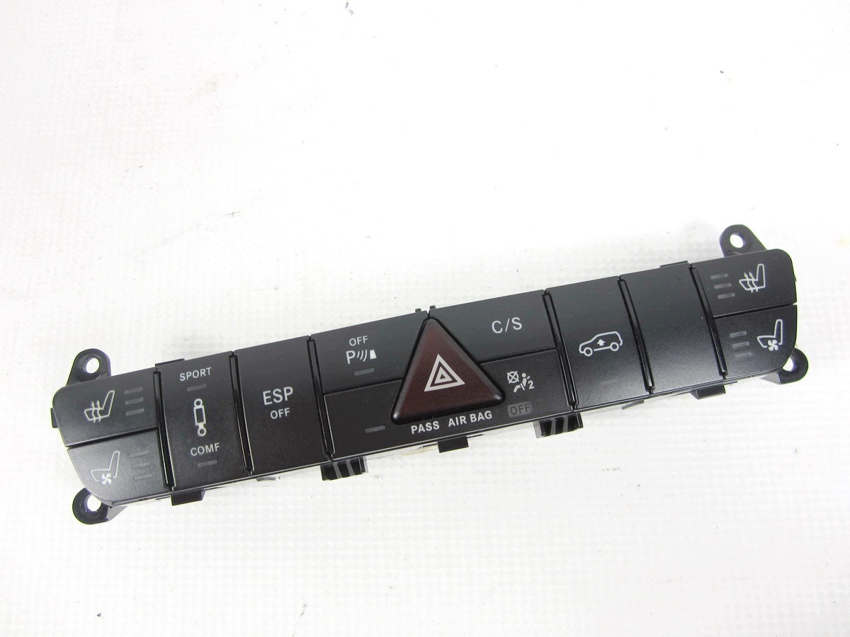 Panel Leuchten des warnblickschalters Achsträgers Sitze Mercedes W251 R-klasa