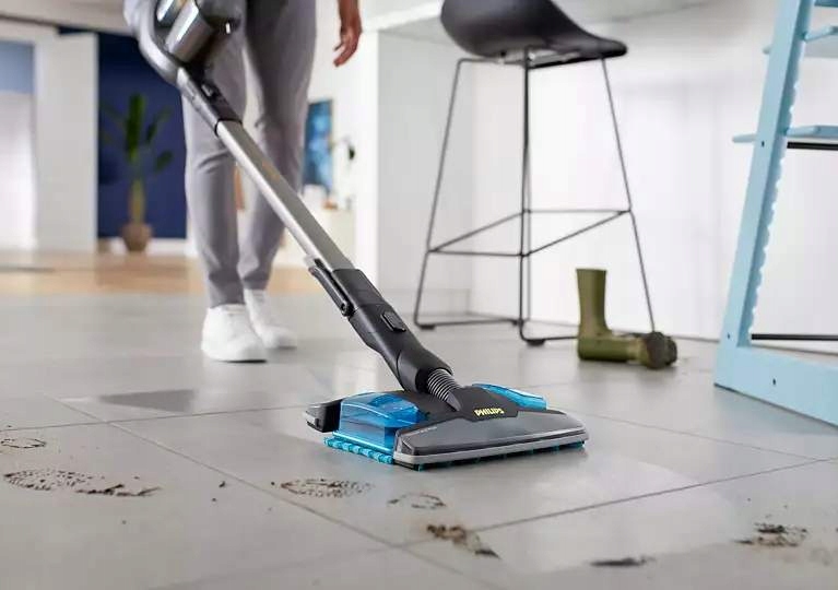 ODKURZACZ PIONOWY MOPUJĄCY PHILIPS RĘCZNY LED 3W1 ODKURZA MYJE OSUSZA 80MIN Kod producenta Odkurzacz bezprezwodowy mopujący pionowy 3w1