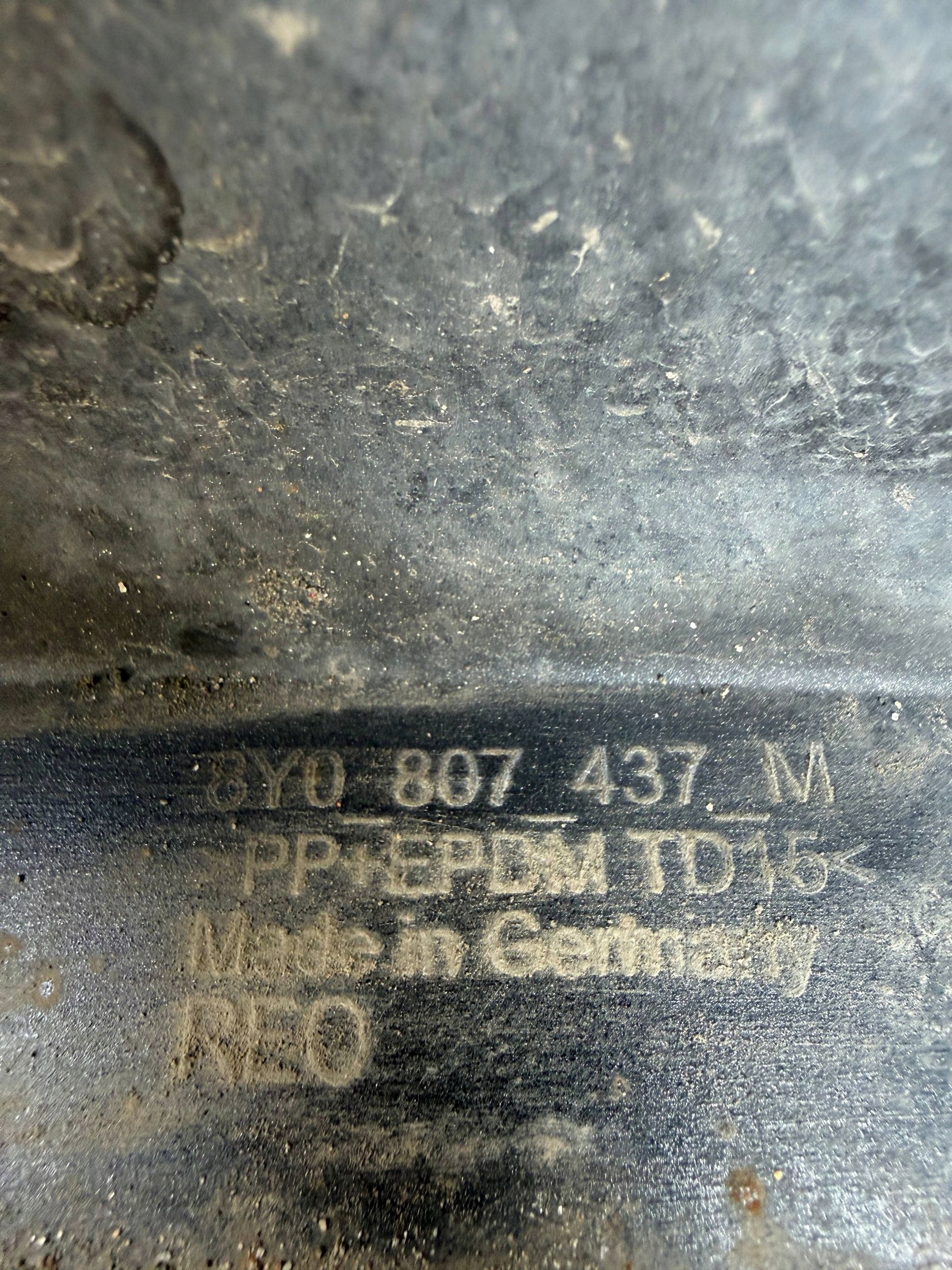 Audi RS3 21- Unité d’angle Latérale/côté Pare choc Avant Avant Gauche