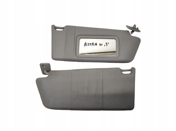 OPEL ASTRA H III 3 04- DASZKI OSŁONY PRZECIWSŁONECZNE