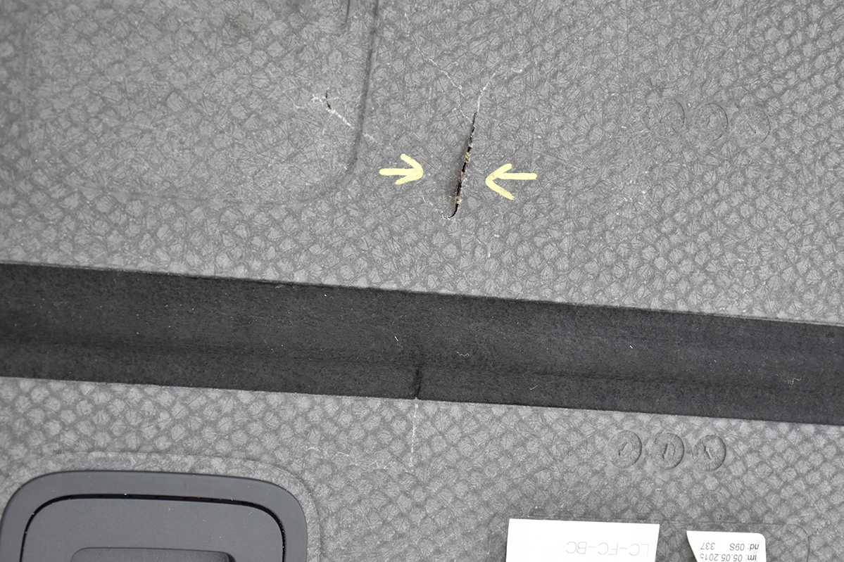 floor mats boot AUDI TT 8S0