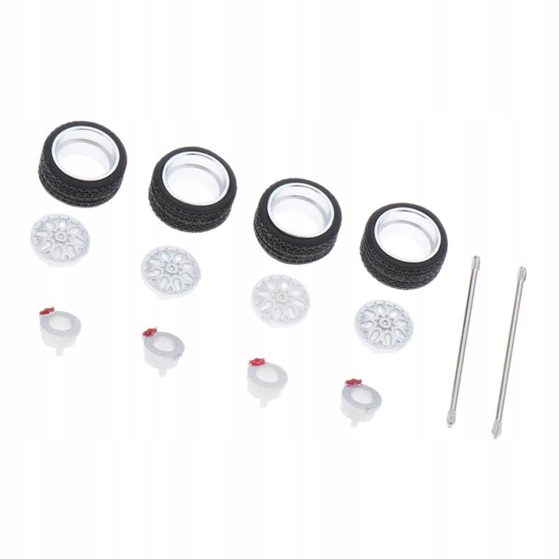 Aluminiowe koła pojazdu zmodyfikowane - 8205S Długość 10 cm