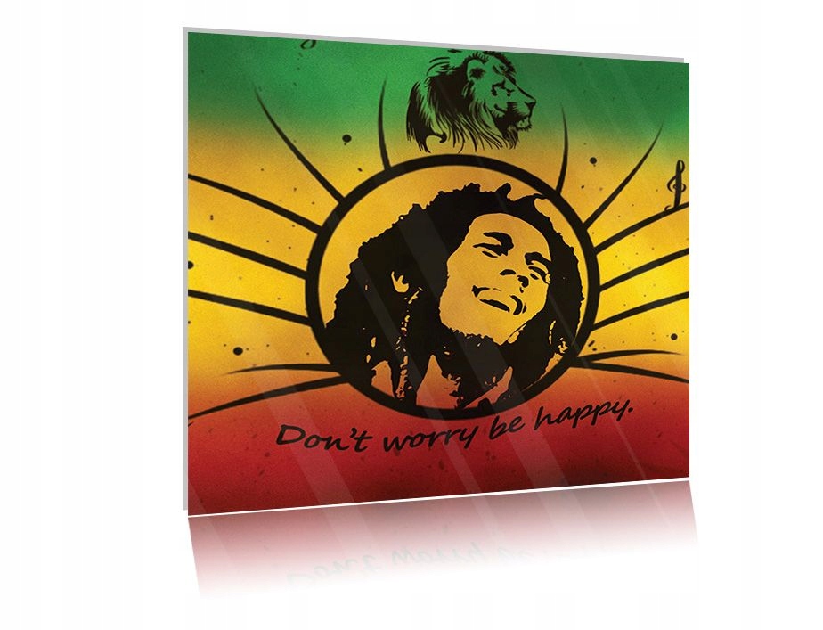 

Obraz szklany na szkle Bob Marley 05 50x50