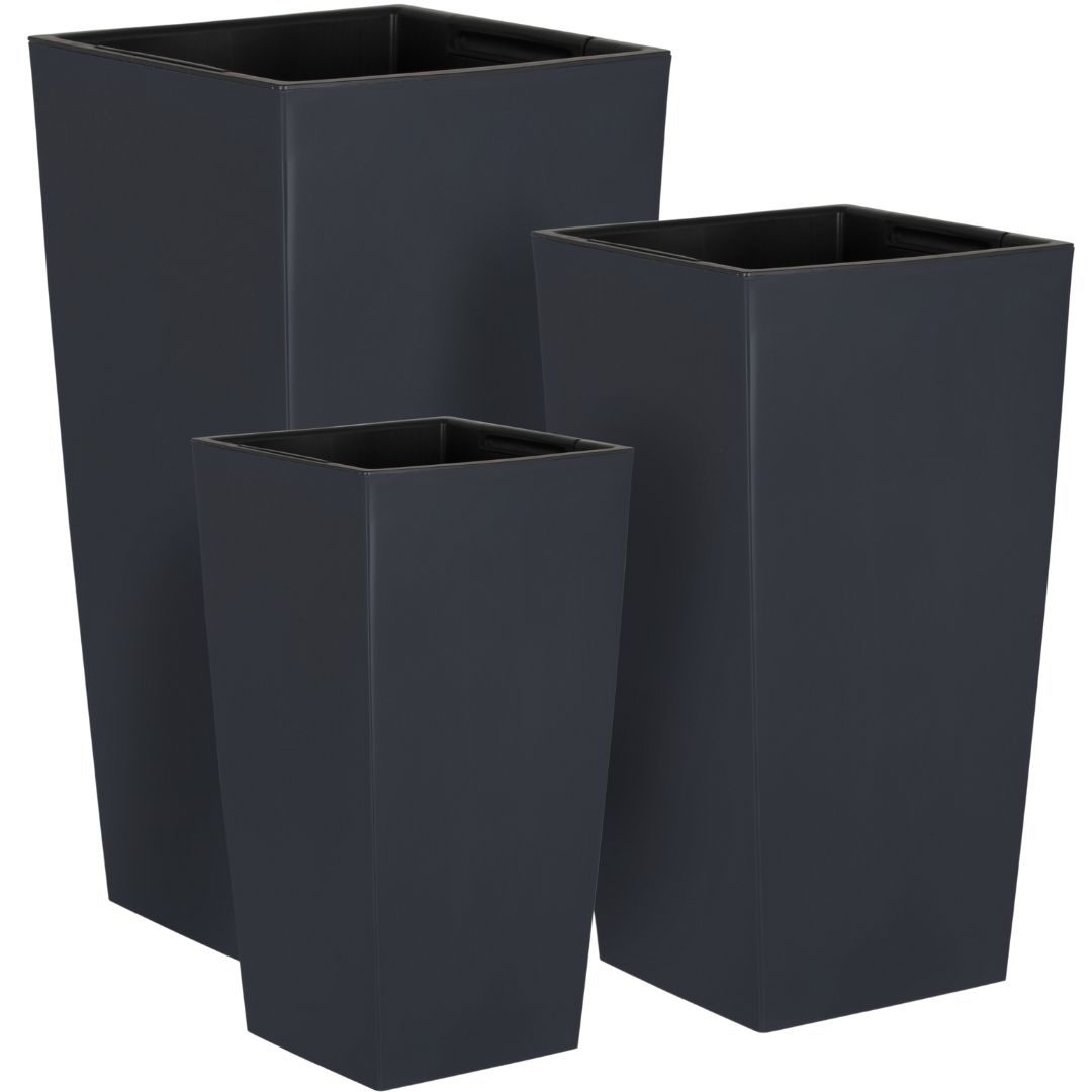 3x DUŻA DONICA OGRODOWA INDUSTRIALNA DONICZKA LOFT Kod producenta Zestaw - 3 donice LOFT