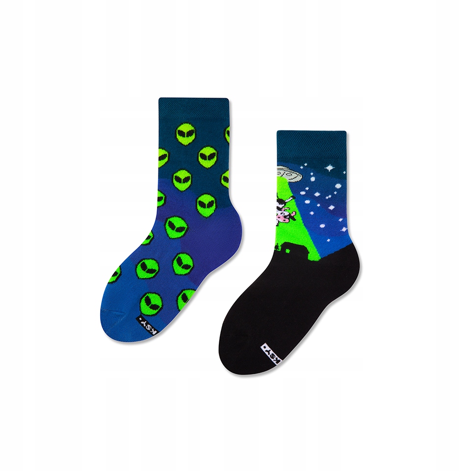 

Zooksy Kolorowe Skarpetki Dziecięce Ufo