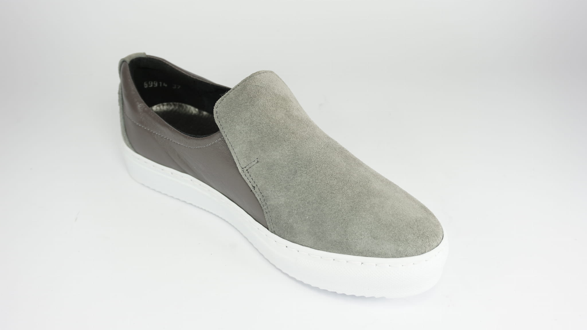 PÓŁBUTY DAMSKIE SLIP-ON NIK 05-0567-11 SZARY R41 Rozmiar 41