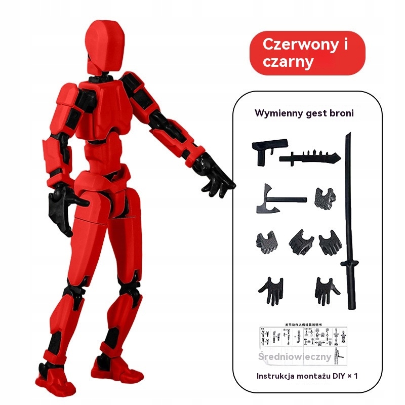 MINI LEGENDY Robot FIGURKA Ruchoma Kolekcjonerska MINI LEGENDA 14CM GRATISY Postać AG4EQ10-520