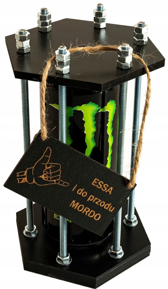 

Klatka na puszkę piwa lub monsterka Grawer