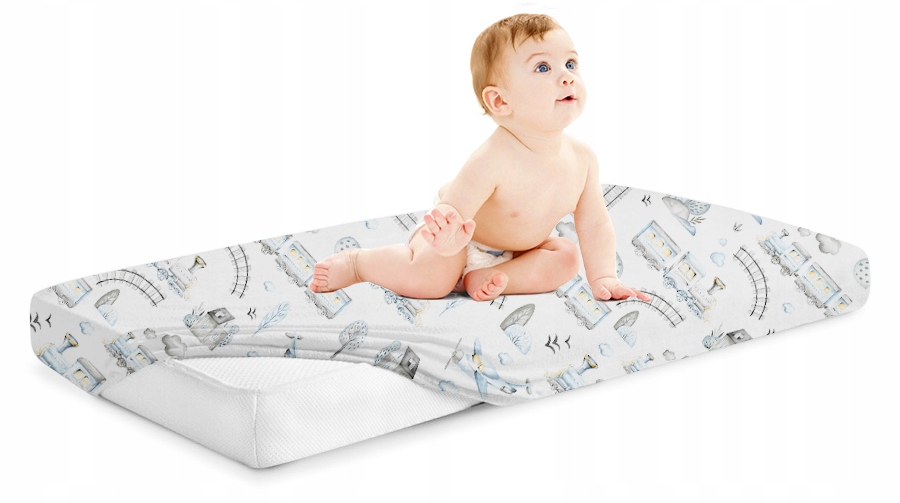 PRZEŚCIERADŁO DO ŁÓŻECZKA 160x80 Z GUMKĄ GRUBA BAWEŁNA 100% BABYMAM EAN (GTIN) 5903672119900