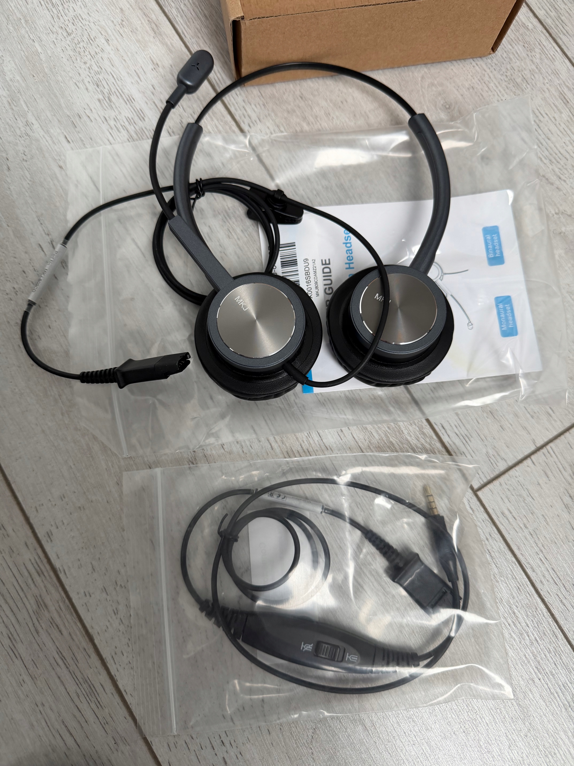 Sluchátka do uší Mkj 809CD Duo