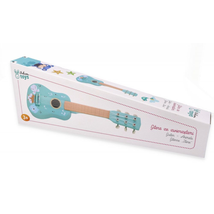 

Gitara dla dzieci drewniana 6 strun 3+ Adam Toys