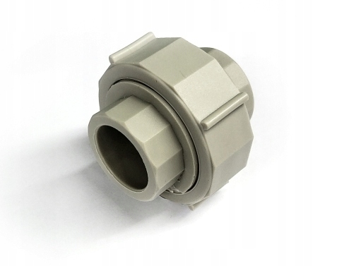 DWUZŁĄCZKA SKRĘCANA ŚRUBUNEK PP 20 MM + USZCZELKA