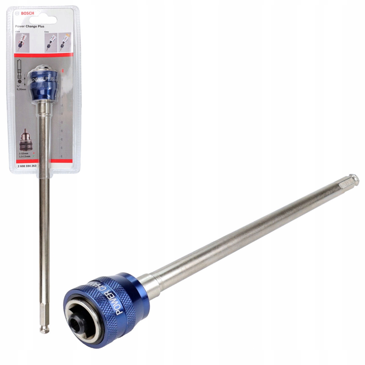 Adapter Power Change Plus 11mm o długości 300mm BOSCH