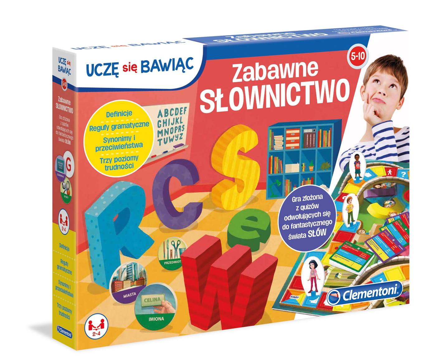 

Clementoni zestaw zabawne słownictwo 50026